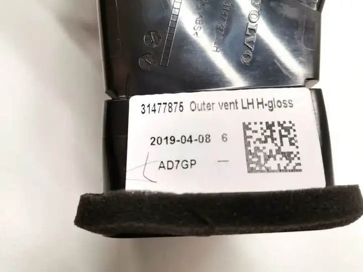 Volvo V60 (2018 - ) 31477875 Боковой воздушный дефлектор — фото 2