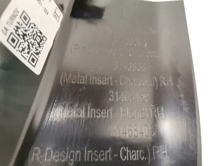 Volvo V60 (2018 - ) 31468391 Внутренняя отделка переднего порога — фото 4