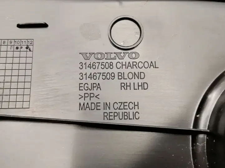 Volvo V60 (2018 - ) 31467508 Отделка внутренней панели салона — фото 3