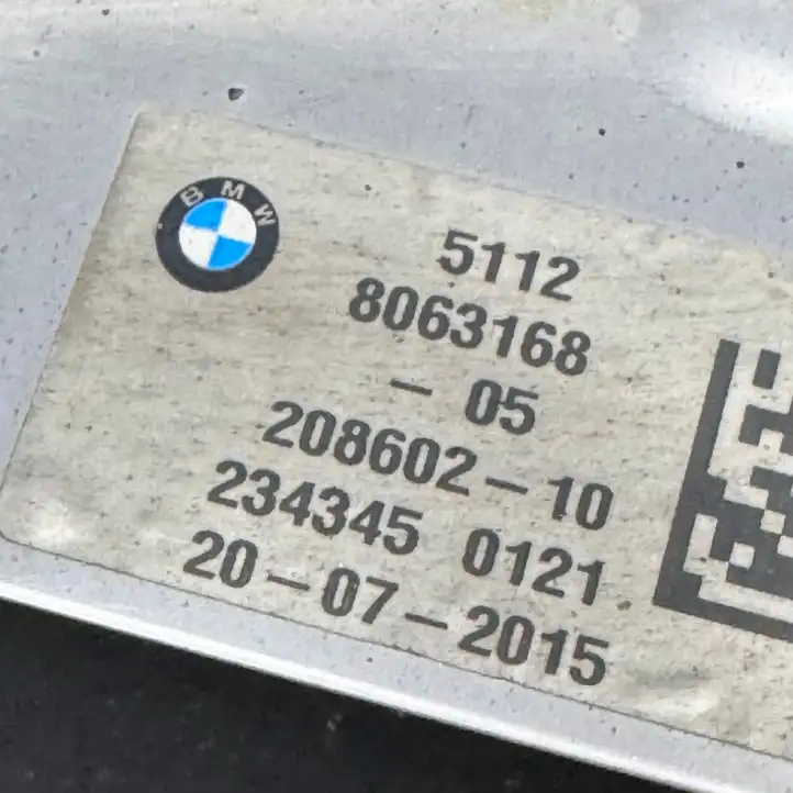BMW 7 G11 G12 (2015 - 2022) 8063167 Насадки выхлопной системы — фото 15