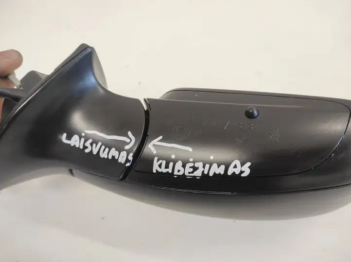 Peugeot 407 (2004 - 2011) 41454313 Боковое зеркало с электроприводом — фото 4