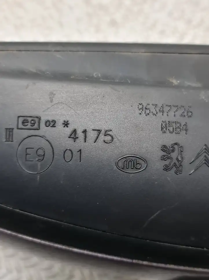 Peugeot 307 CC (2001 - 2005) 96347726 Боковое зеркало с электроприводом — фото 6