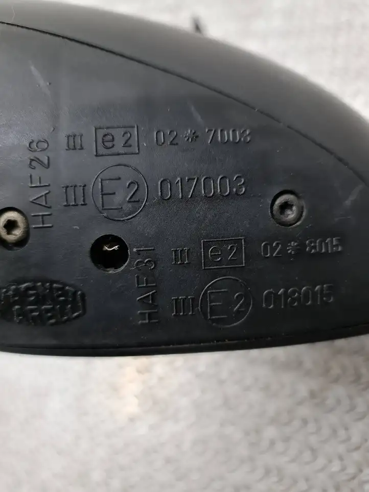 Peugeot 206 (1998 - 2012) E2028015 Боковое зеркало с электроприводом — фото 6