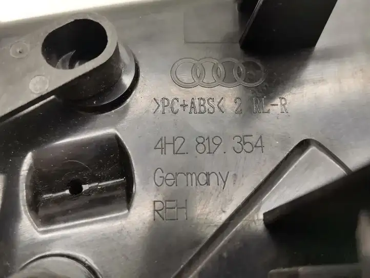 Audi A8 (2010 - 2014)  4H2819354 Боковая воздушный дефлектор