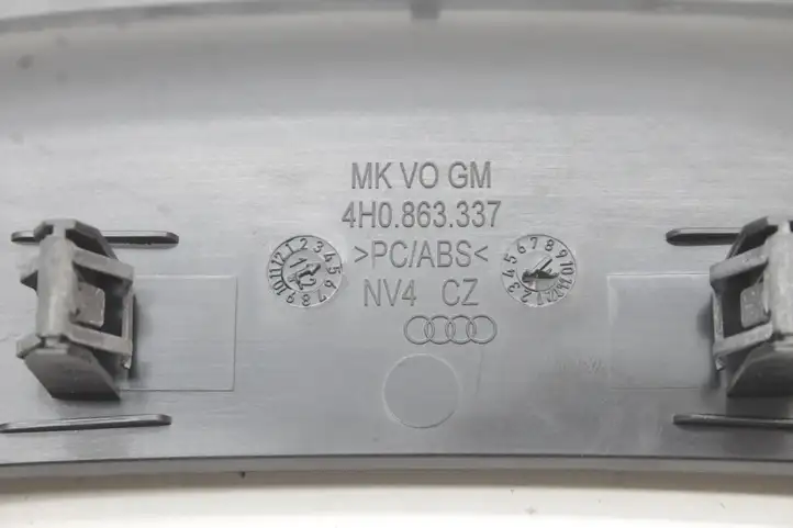 Audi A8 S8 D4 4H (2010 - 2014) 4H0863337 Другая деталь консоли (туннеля) — фото 4
