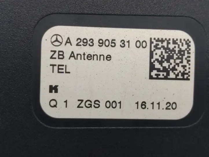 Mercedes-Benz EQC (2018 - ) A2939053100 GPS антенна — фото 4