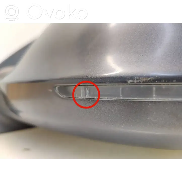 Audi Q7 4L (2005 - 2009) 4L0857535B Боковое зеркало с электроприводом — фото 4