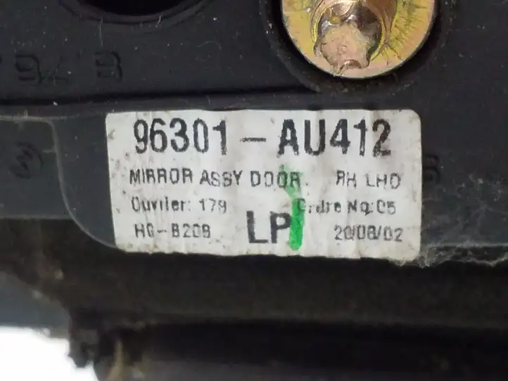 Nissan Primera (2001 - 2008) 96301AU412 Боковое зеркало с электроприводом — фото 2