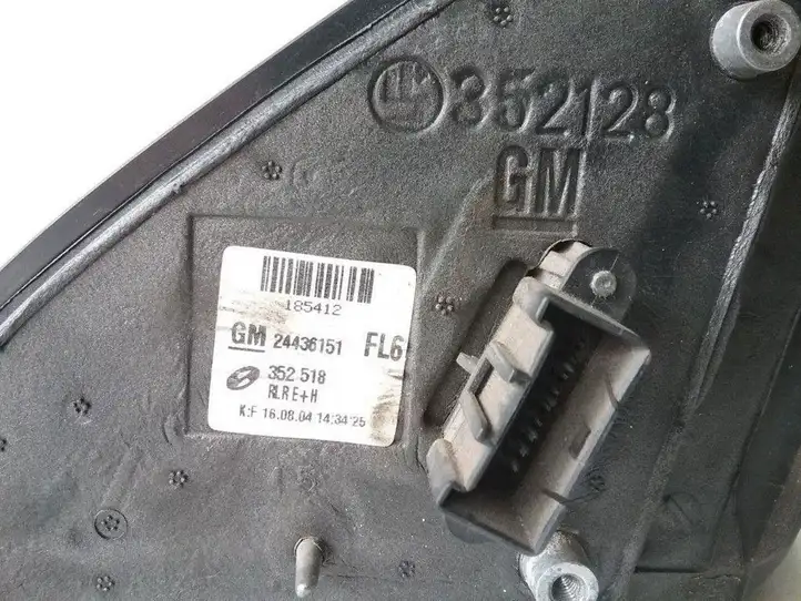 Opel Vectra C (2005 - 2009) 24436151 Боковое зеркало с электроприводом — фото 3