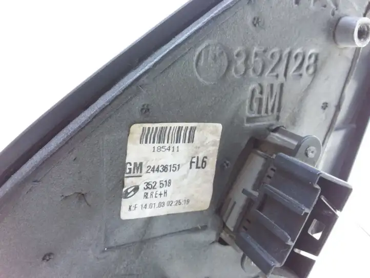 Opel Vectra C (2005 - 2009) 24436151 Боковое зеркало с электроприводом — фото 7