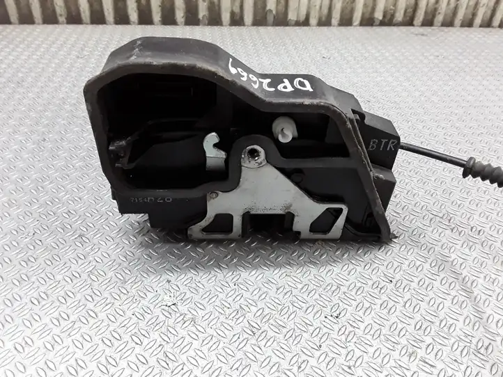 BMW 5 E60 E61 (2004 - 2010) 7154628 Замок передней двери — фото 3