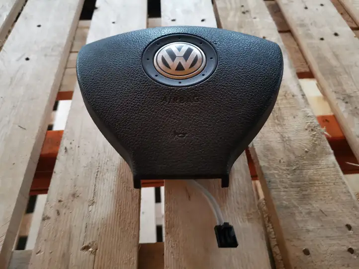 Volkswagen PASSAT B6 (2005 - 2010) 1K0880201BT Подушка безопасности руля — фото 1
