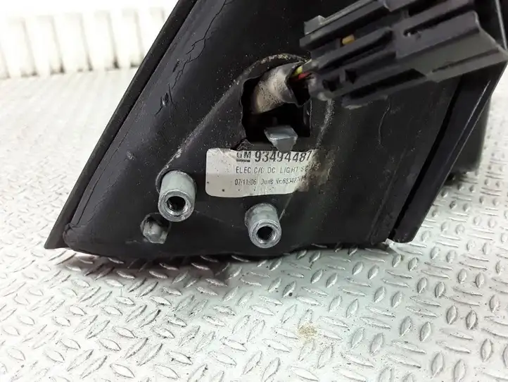 Opel Meriva A (2002 - 2006) 93494487 Боковое зеркало с электроприводом — фото 2