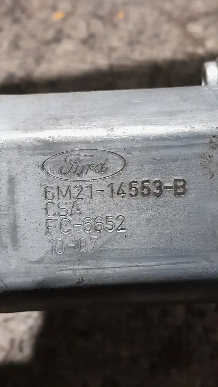Ford Mondeo MK IV (2007 - 2014) 6M2114553B Электростеклоподъемник передний (комплект) — фото 3