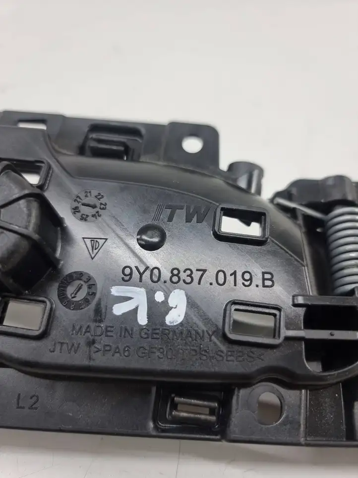 Porsche Cayenne (9Y0 9Y3) (2018 - ) 9y0837019b Внутренняя ручка задней двери — фото 6