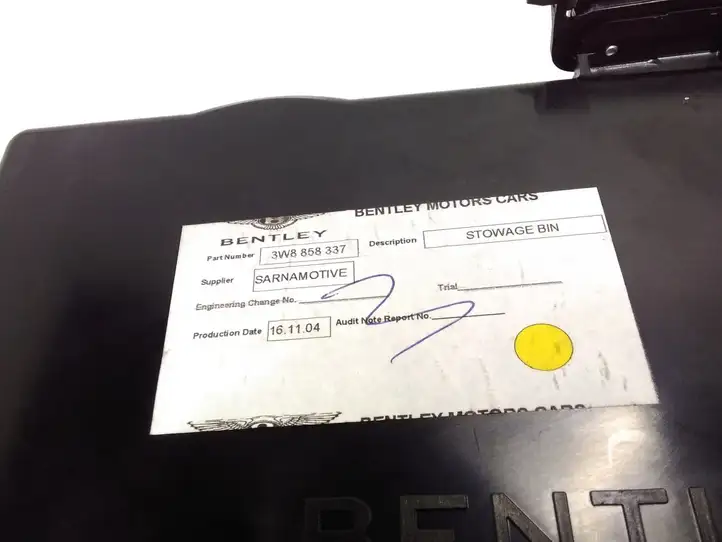 Bentley Continental (2003 - 2017) 3W0832249 Другая деталь консоли (туннеля) — фото 9