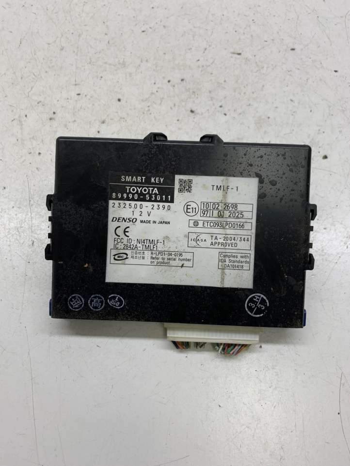 8999053011 Lexus IS 220D-250-350 Beraktės sistemos KESSY (keyless) valdymo blokas/ modulis