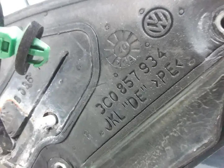 Volkswagen PASSAT B6 (2005 - 2010) 3C0857934 Боковое зеркало с электроприводом — фото 4