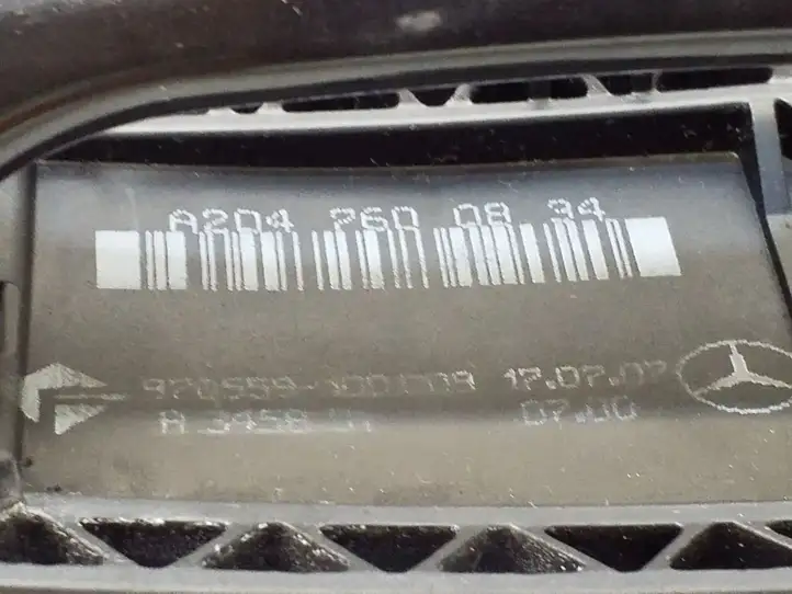 Mercedes-Benz C W204 (2007 - 2014) A345801 Наружная ручка двери — фото 7