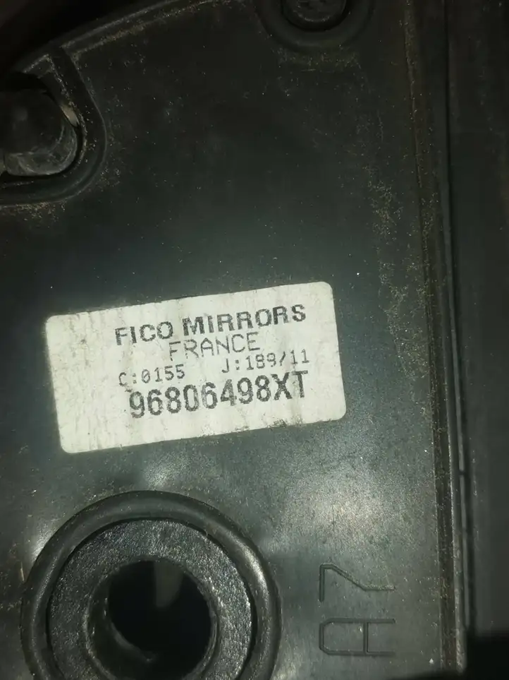 Peugeot 207 (2006 - 2009) 96806498XT Боковое зеркало с электроприводом — фото 3