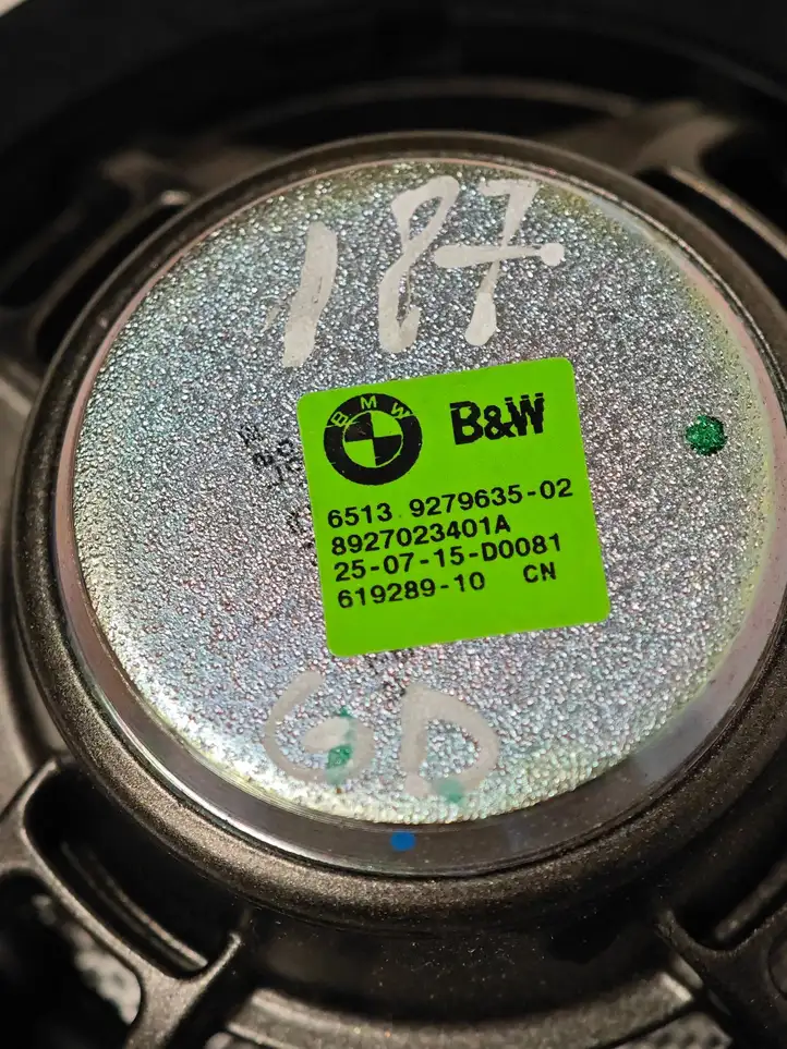 BMW 7 G11 G12 (2015 - 2022) 65139279635 Динамики задних дверей — фото 6