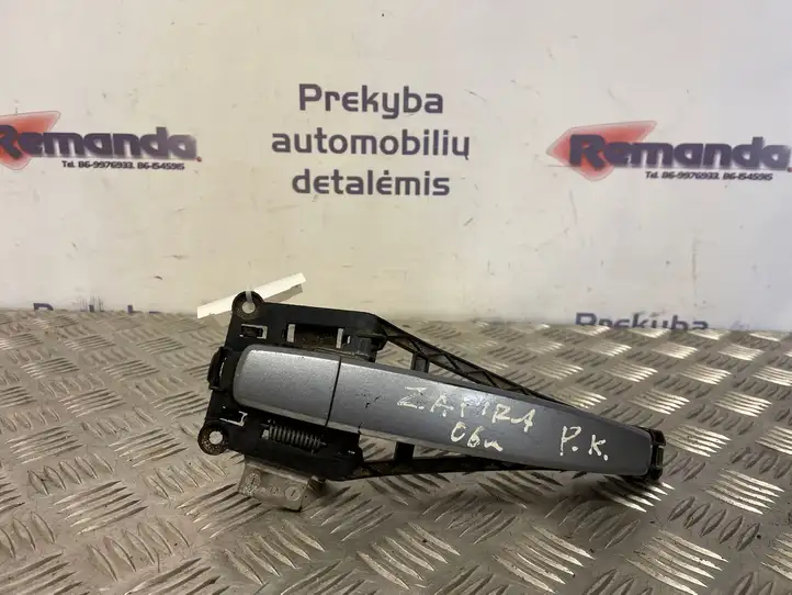Opel Zafira B (2003 - 2006) Наружная ручка двери — фото 1