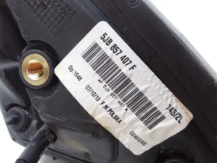 Skoda Rapid (NH) (2012 - 2019) 5JB857407F Боковое зеркало с электроприводом — фото 7