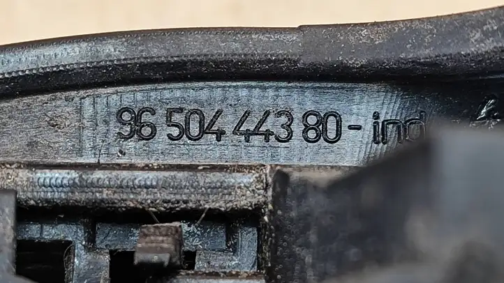 Citroen C3 (2002 - 2009) 9650444380 Наружная ручка двери — фото 3