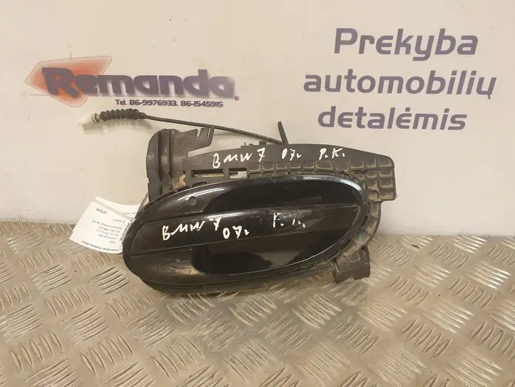BMW 7 E65 E66 (2001 - 2008) 15688900 Наружная ручка двери — фото 1