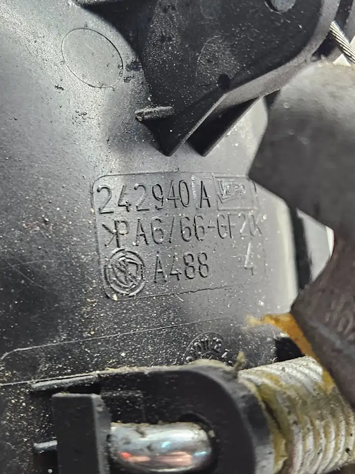 Fiat Doblo (2009 - 2015) 242940A Наружная ручка двери — фото 4