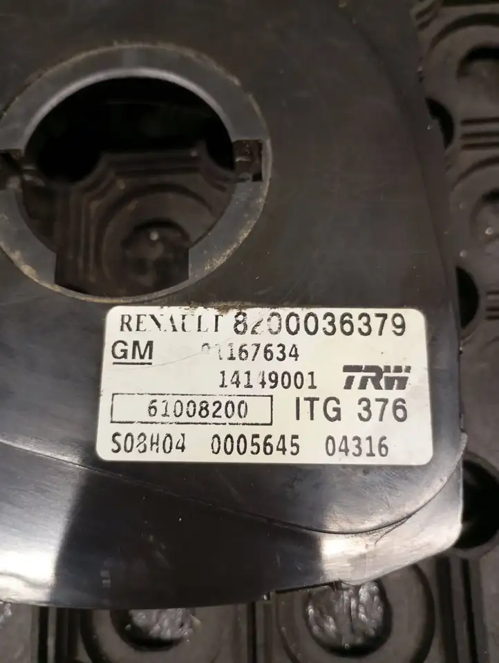 Renault Trafic II (X83) (2002 - 2014) 8200036379 Датчик угла поворота руля — фото 5