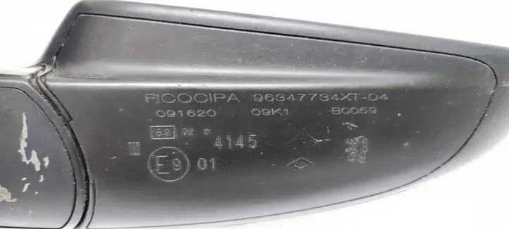 Peugeot 307 CC (2001 - 2005) 96347734XT Боковое зеркало с электроприводом — фото 7