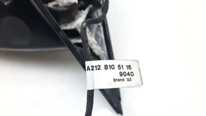Mercedes-Benz E W212 (2009 - 2016) A2128105116 Боковое зеркало с электроприводом — фото 7