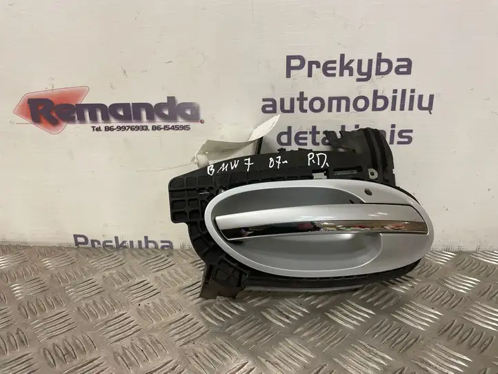BMW 7 E65 E66 (2001 - 2008) 15688580 Наружная ручка двери — фото 1