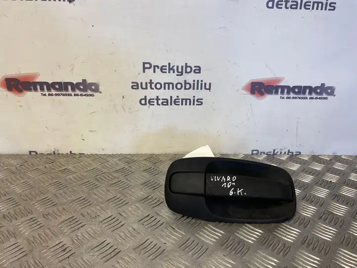 Opel Vivaro (2006 - 2014) 91168527 Наружная ручка двери — фото 1