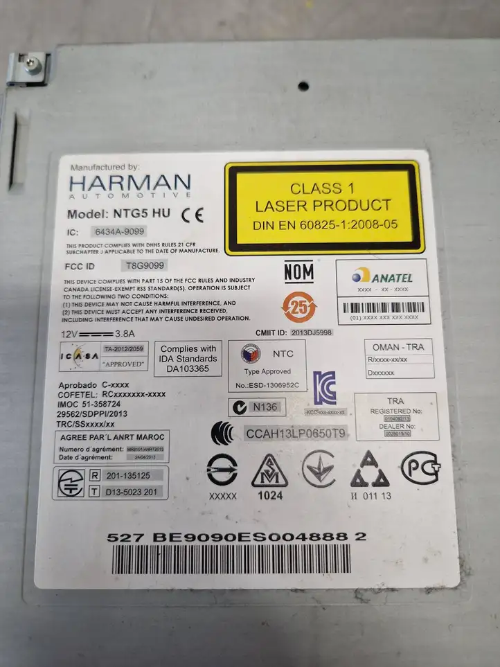 Mercedes-Benz C W205 (2014 - 2021) A2059007015 Навигационные карты CD/DVD — фото 5