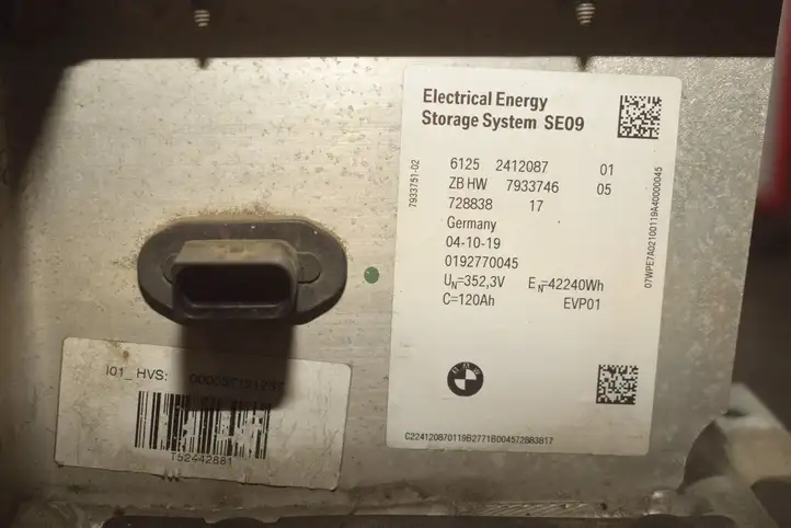 BMW i3 (2013 - ) 120Ah Модуль аккумуляторной батареи гибридного автомобиля / электромобиля — фото 4