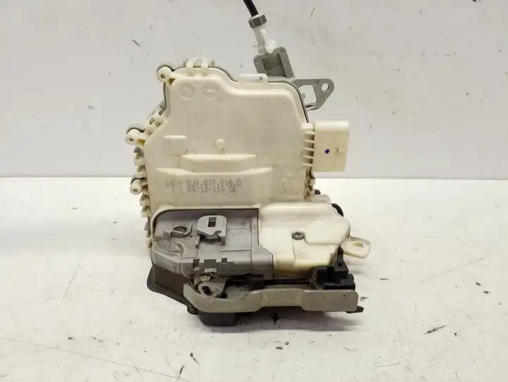Audi A6 C7 (2011 - 2014) 8J1837016D Замок передней двери — фото 5