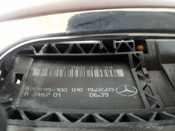 Mercedes-Benz C W204 (2007 - 2014) Наружная ручка двери — фото 4