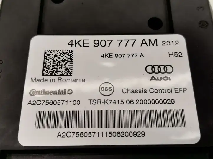 Audi e-tron (2018 - ) 4KE907777 Блок управления пневмоподвеской — фото 3