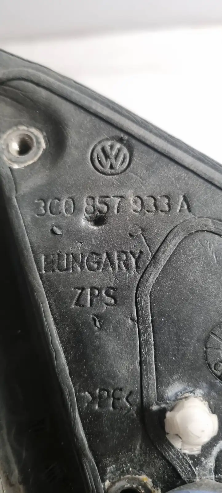 Volkswagen Polo V 6R (2009 - 2015) 3C0857933A Боковое зеркало с электроприводом — фото 4