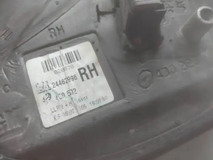 Opel Astra H (2004 - 2009) 24462996 Боковое зеркало с электроприводом — фото 5