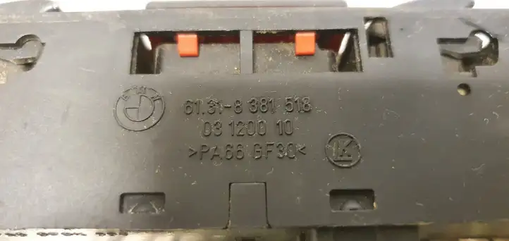 BMW 3 E46 (1998 - 2005) 61318381518 Кнопка стеклоподъемников — фото 2