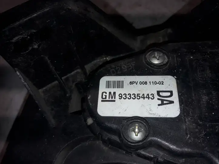 Opel Meriva A (2002 - 2006) 93335443 Педаль акселератора — фото 3