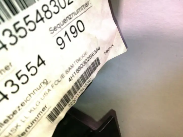 Audi A8 S8 D4 4H (2010 - 2014) 4H1880302B Бардачок в сборе — фото 7