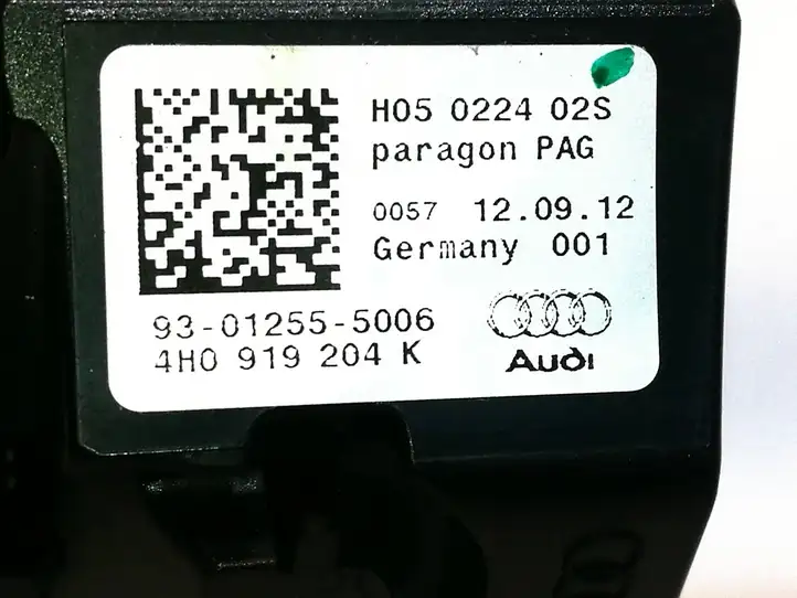 Audi A8 S8 D4 4H (2010 - 2014) 4H0919204K Часы — фото 2