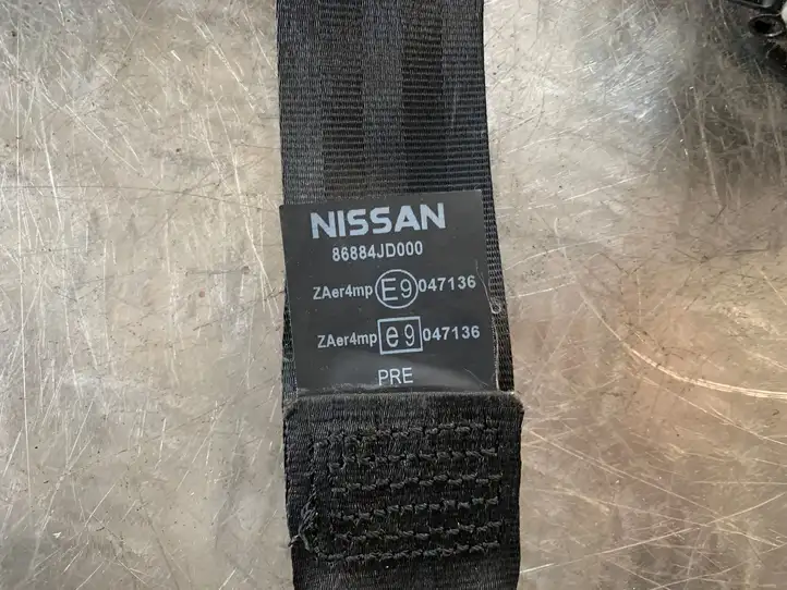 Nissan Qashqai (2006 - 2010) 86884JD000 Передний ремень безопасности — фото 4