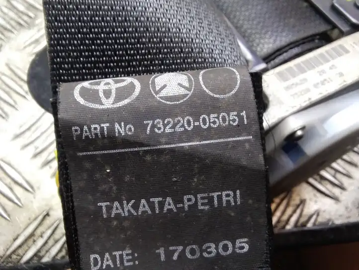 Toyota Avensis T250 (2003 - 2006) 7322005051 Передний ремень безопасности — фото 2