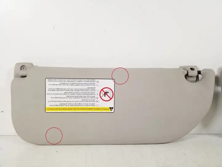 Toyota Aygo (2005 - 2008)   Щиток от солнца