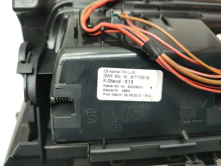BMW 5 F10 F11 (2009 - 2016) 9171558 Передняя пепельница — фото 9